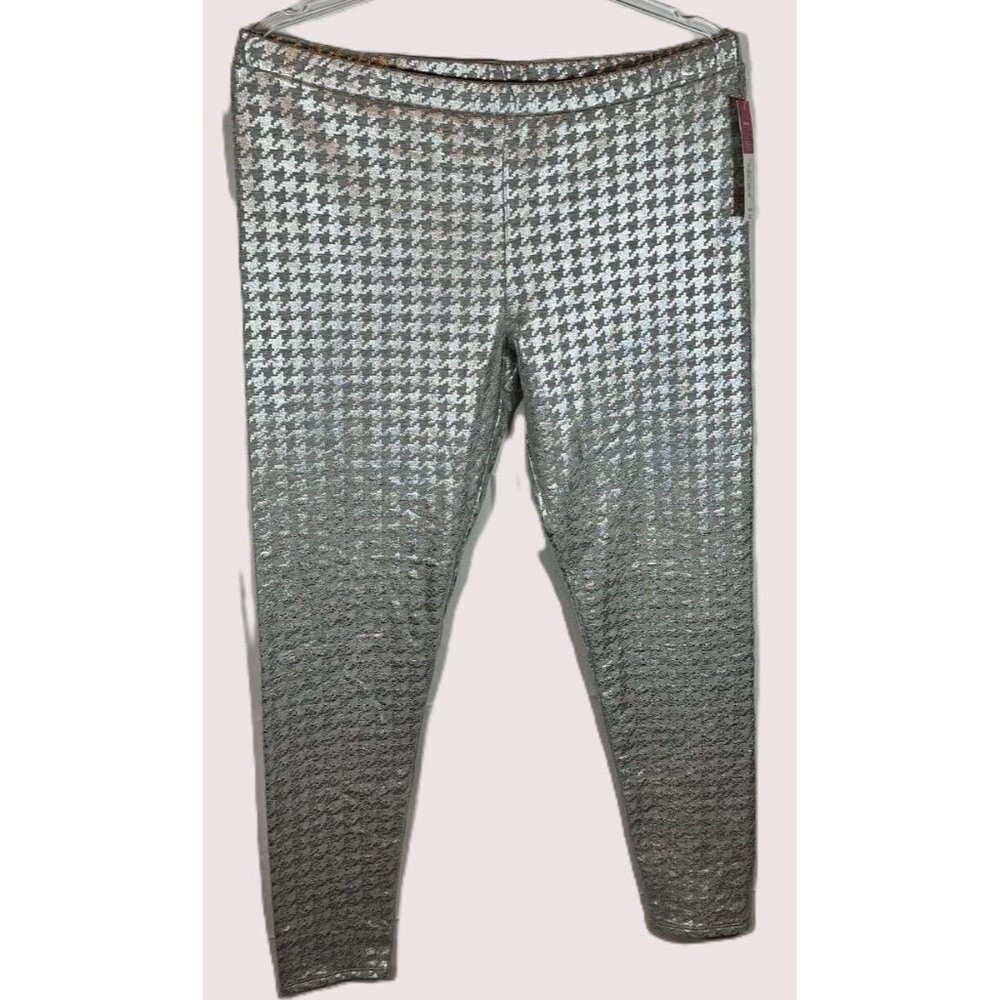 NWT Total Girl Girls Youth XXL Silver Leggings